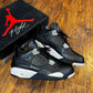 [PREOWNED SIZE 9] BLACK OREO JORDAN 4