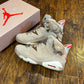 [PREOWNED SIZE 8.5] BRITISH KHAKI TRAVIS SCOTT JORDAN 6