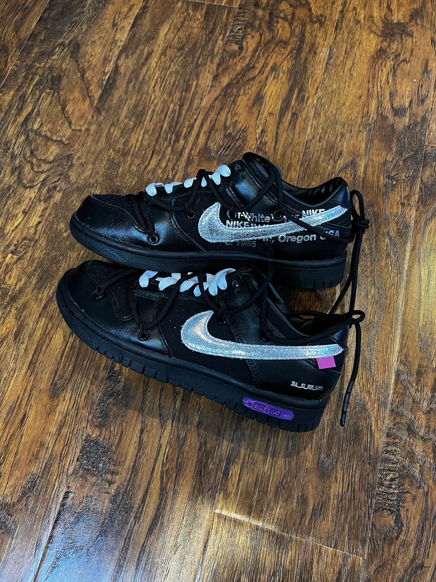 [PREOWNED SIZE 5] OFF WHITE LOT 50 DUNK