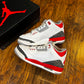 [PREOWNED SIZE 5.5Y] FIRE RED JORDAN 3