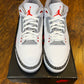 [PREOWNED SIZE 12] FIRE RED JORDAN 3