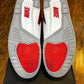 [PREOWNED SIZE 12] FIRE RED JORDAN 3