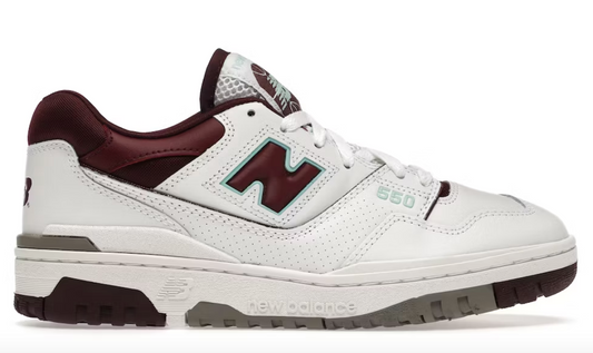 CYAN BURGUNDY NEW BALANCE 550