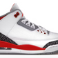 [PREOWNED SIZE 12] FIRE RED JORDAN 3